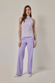 Aime jane top scratch print travel