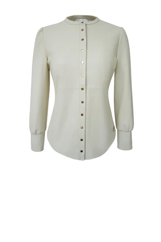 Aime lieke blouse pu leather