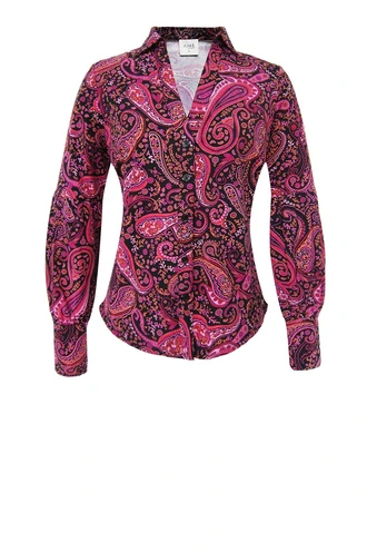 Aime lina blouse flora print travel
