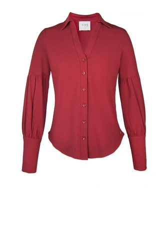 Aime mila blouse travel polokraag