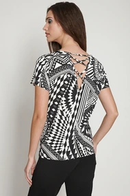 Batida 1072 t-shirt black cycle print