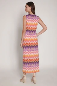 Batida 1157 jurk print zig zag print
