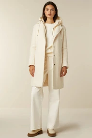 Beaumont tara coat boucle capuchon