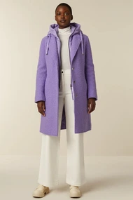Beaumont tara coat boucle capuchon