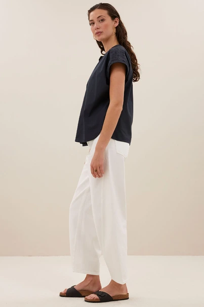 By Bar amie poplin blouse 25112004