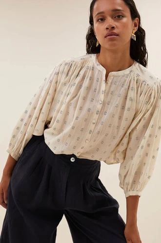 By Bar becky dali blouse embrodery