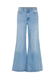 By Bar femme denim pants wide leg