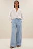 By Bar jeff denim pants wide leg