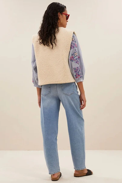 By Bar joelle jacket reversible borg