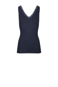 By Bar lace singlet stretchy viscose