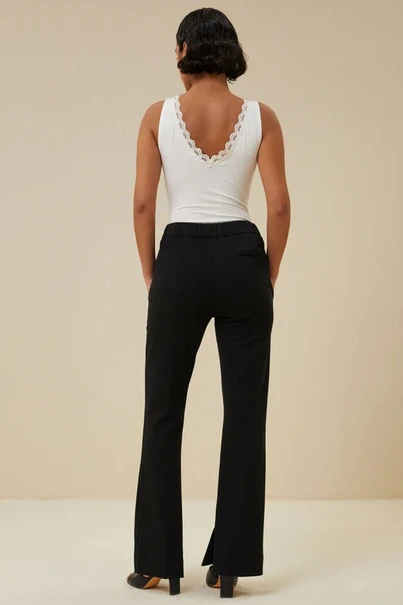 By Bar lace singlet stretchy viscose