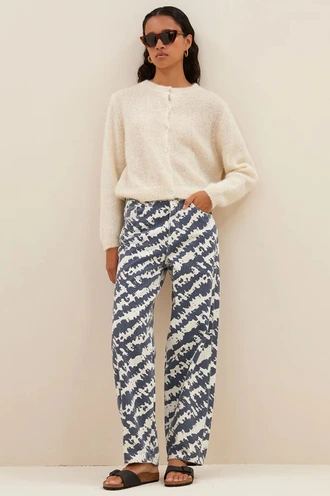 By Bar lew shade pants hoge taille