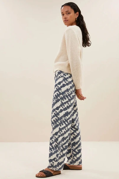 By Bar lew shade pants hoge taille