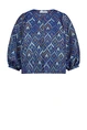 By Bar mauri blouse pavo jaquard