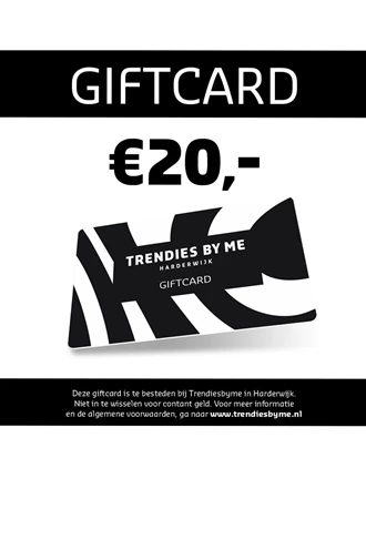 Cadeaubon giftcard 20 euro