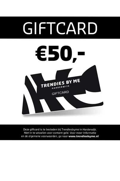 Cadeaubon giftcard 50 euro