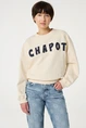 Fabienne Chapot amy sweater logo borduur