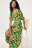 Fabienne Chapot ana dress graffiti rose print