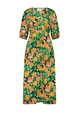 Fabienne Chapot ana dress graffiti rose print