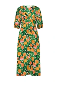 Fabienne Chapot ana dress graffiti rose print