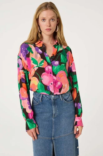 Fabienne Chapot anouk blouse fruit punch print