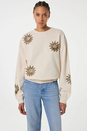 Fabienne Chapot archie sweater zonne borduur