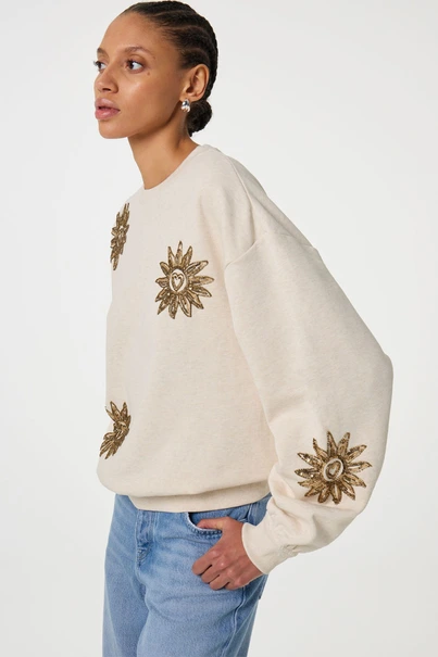 Fabienne Chapot archie sweater zonne borduur