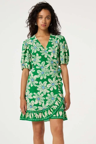Fabienne Chapot ariel dress bali palms print