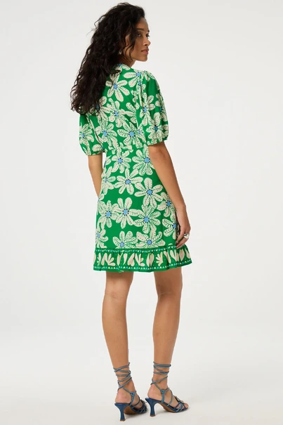 Fabienne Chapot ariel dress bali palms print