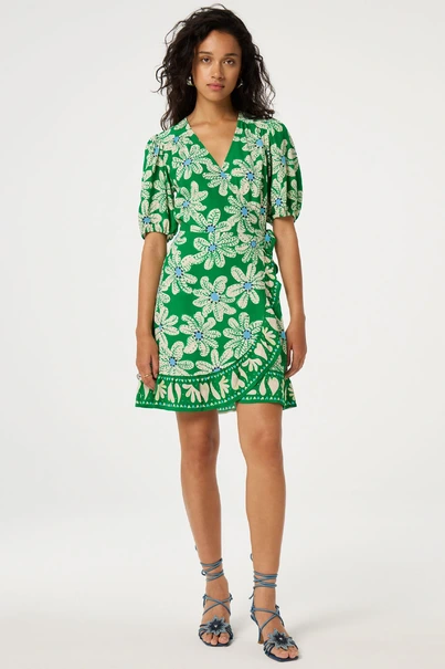 Fabienne Chapot ariel dress bali palms print