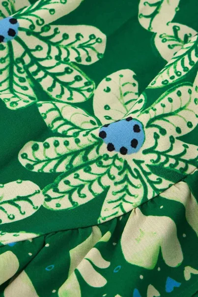 Fabienne Chapot ariel dress bali palms print
