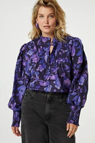 Fabienne Chapot arlene blouse bloem stretch