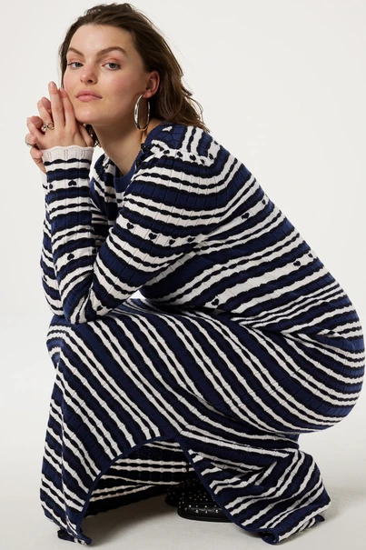 Fabienne Chapot banda dress tricot jaquard
