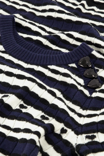 Fabienne Chapot banda dress tricot jaquard