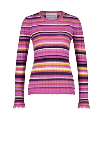 Fabienne Chapot banda pullover multi streep