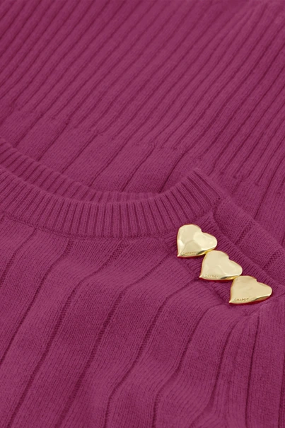 Fabienne Chapot banda pullover ribbel rh