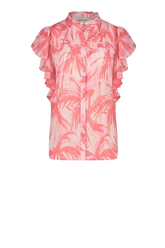 Fabienne Chapot bibi blouse mouwloos ruffle
