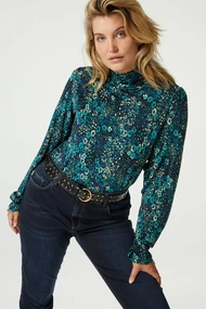 Fabienne Chapot billy long sleeve kol bloemen