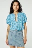 Fabienne Chapot bobbie blouse figolette print