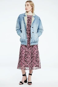 Fabienne Chapot bobby jacket borg borduur