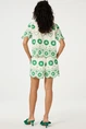 Fabienne Chapot breece shorts groen borduur