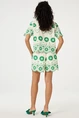Fabienne Chapot brielle blouse groen borduur