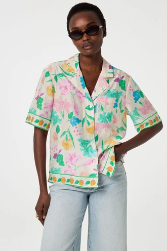Fabienne Chapot brock blouse silvia s garden