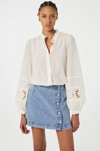 Fabienne Chapot cari denim skirt