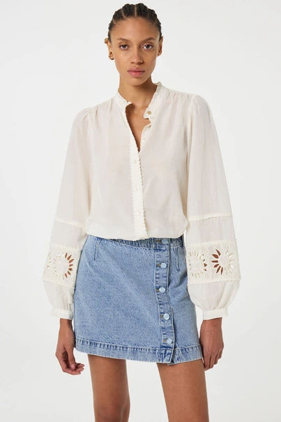 Fabienne Chapot cari denim skirt