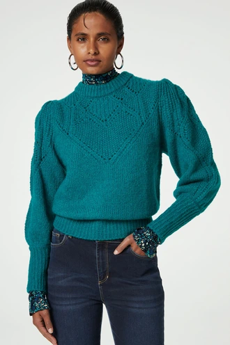 Fabienne Chapot cathy pullover boucle ajour