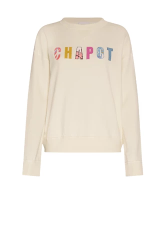 Fabienne Chapot chapot sweater logo geborduurd