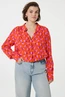 Fabienne Chapot coco blouse strawberry print