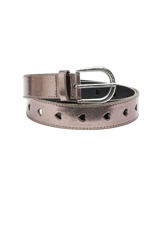 Fabienne Chapot cut it out heart belt metallic