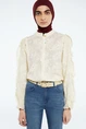 Fabienne Chapot cut it out heart belt suede